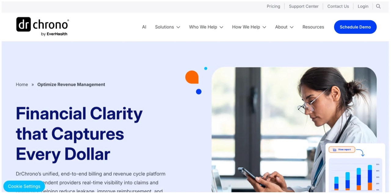 DrChrono medical billing software