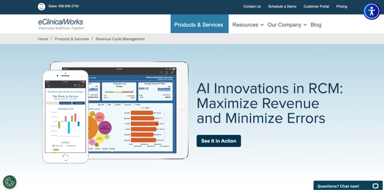 eClinicalWorks medical billing software
