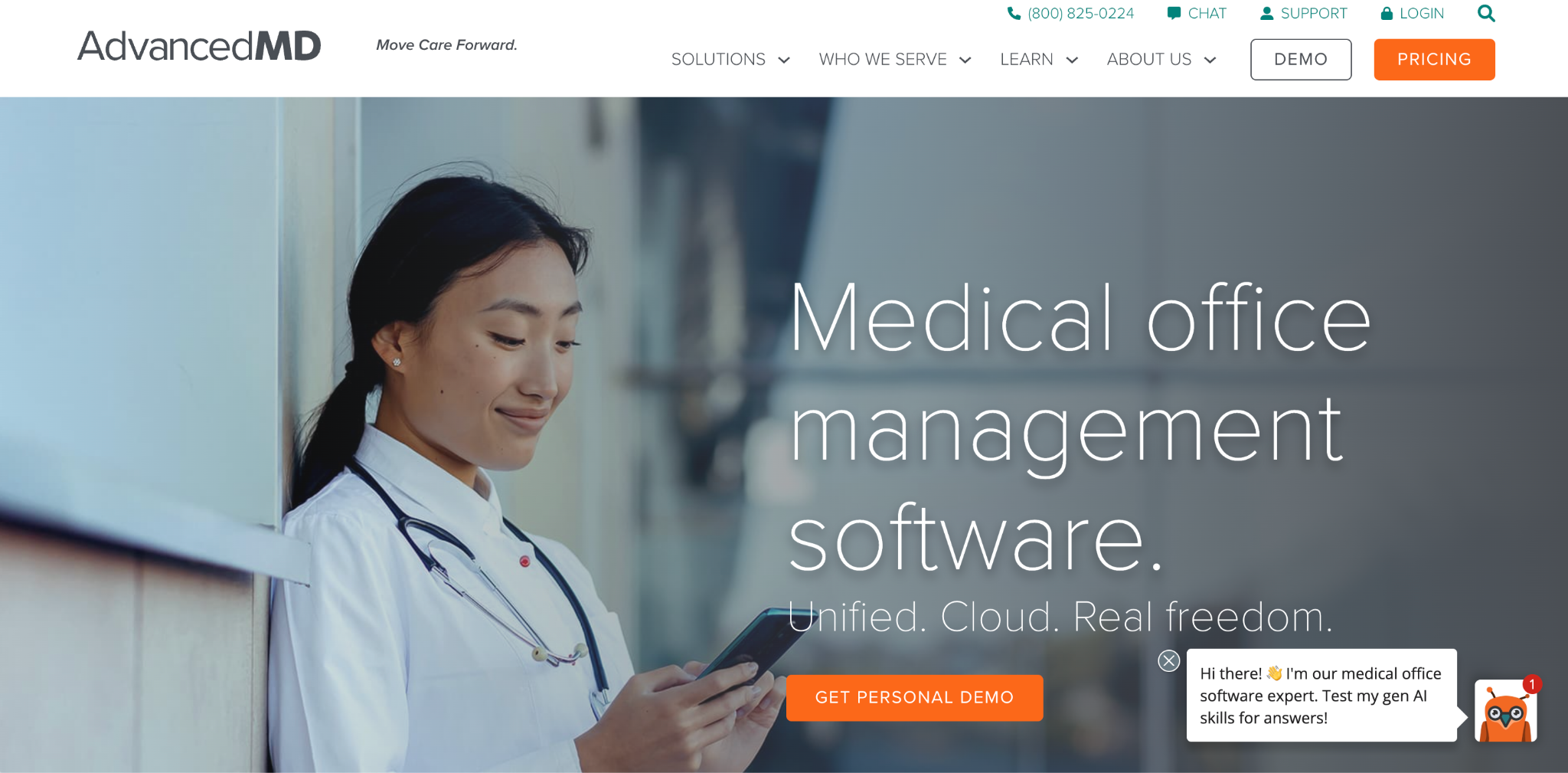AdvancedMD mental health EHR software
