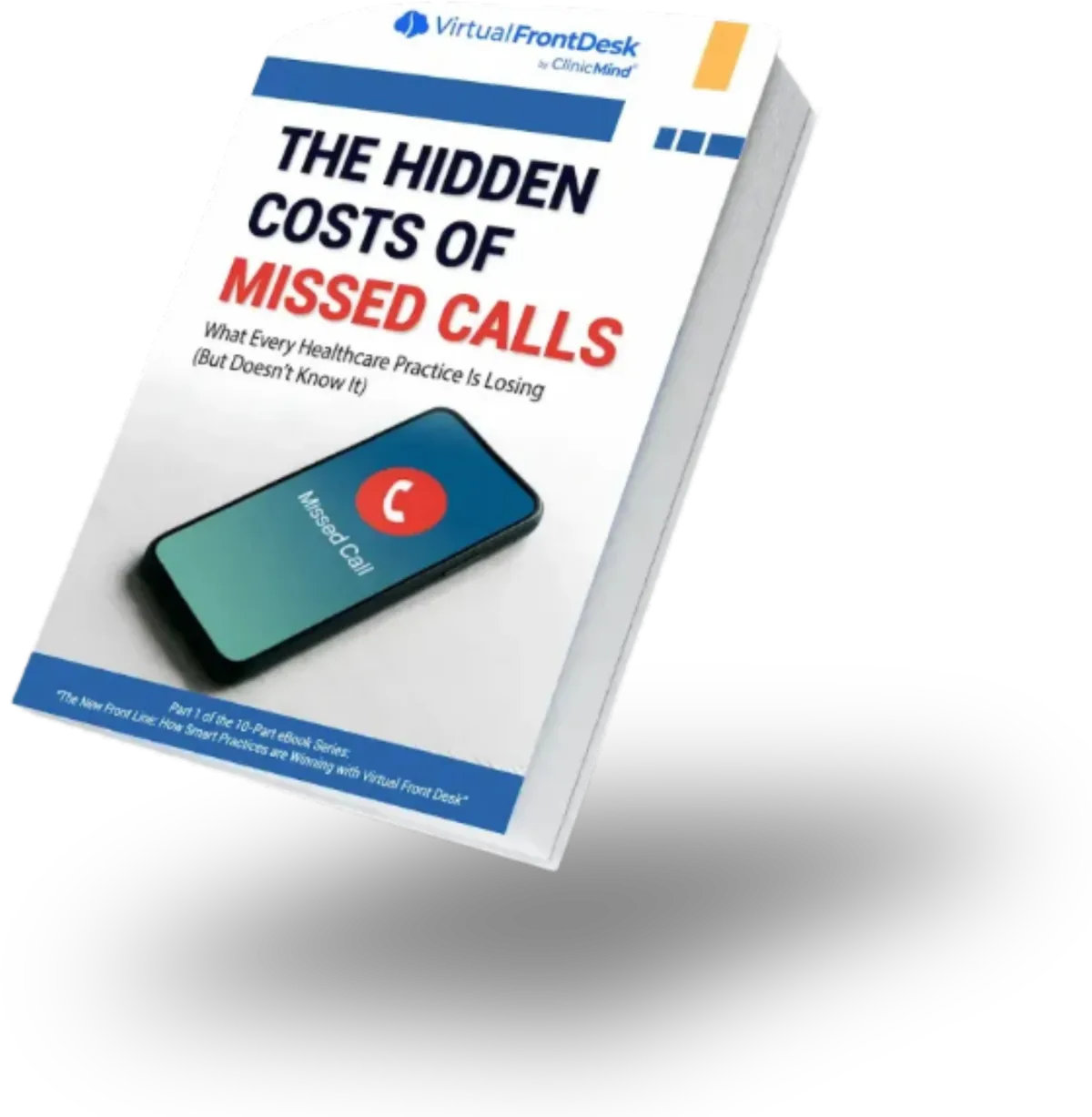 The Hidden Costs of Missed Calls eBook cover — what every healthcare practice is losing but doesn't know it